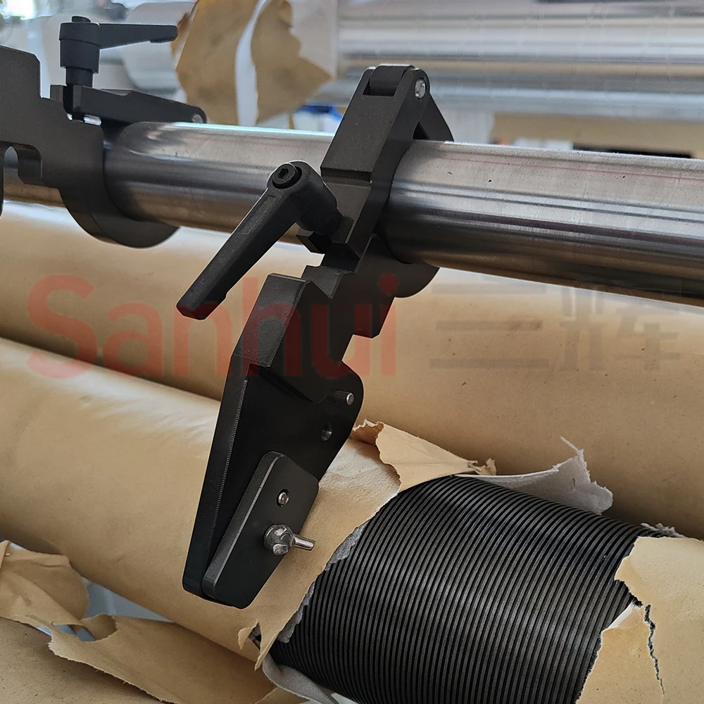 pvc cellophane opp ax tape cutting machine slitting machine