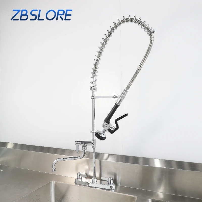 Wholesale High Pressure Heavy-duty Restaurant Pre Rinse Unit with Tap