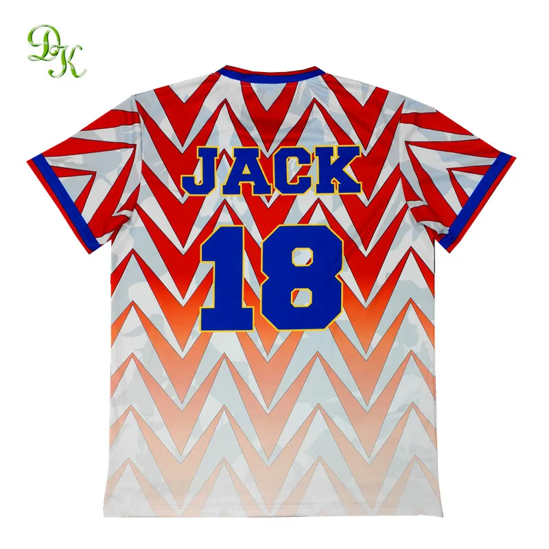 2023 Custom design thai quality black club soccer team jerseys