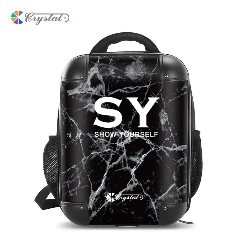 New Design Waterproof Anti-theft Transparent Clear Hard Shell Backpack Customized Design School Backpack