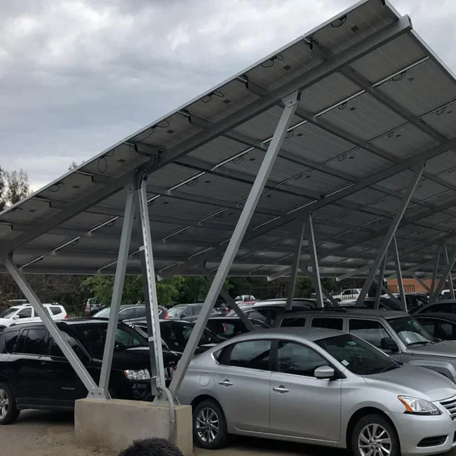 Modern Car Parking Shed Aluminum solar carport Solar Carport Bracket Parking Lot
