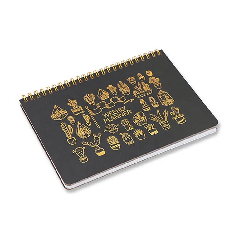 wholesale custom a5 luxury journal business planner travelers diary notebook with Calculator
