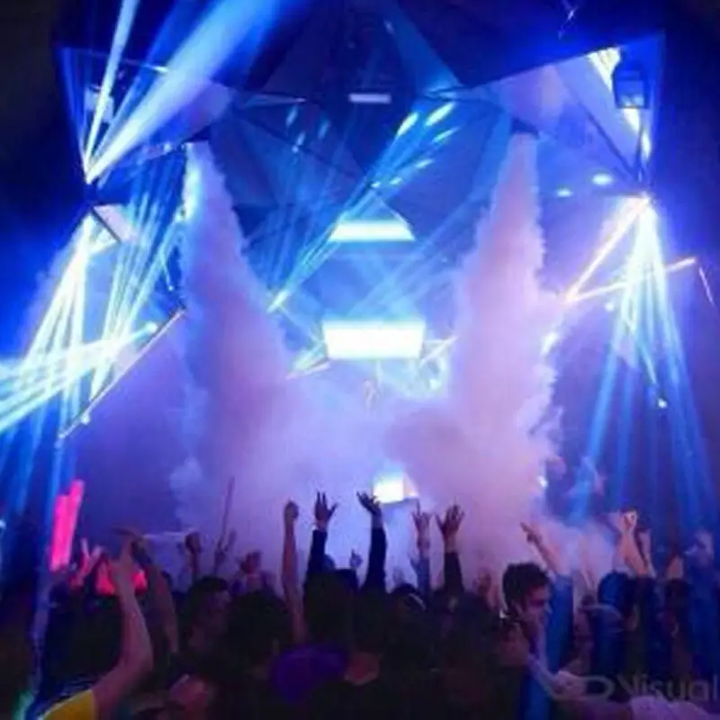 Effect Confetti Stage Dmx Led Control For Blower Gun High Carbon Dioxide 5 Head Yl-Qz09 12Pcs 3W Rgb 3In1 Party Co2 Jet Machine