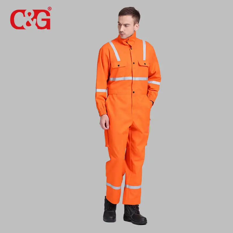 Dupont Nomex Fabric Oil Field Fire Retard Workwear Clothing Fire Retardant Coveralls