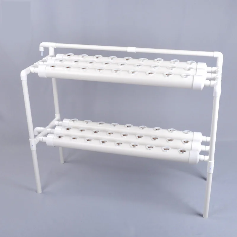 PVC greenhouse hydroponic planting system kit planting frame kit Rigid Pvc Hydroponic Channel Pipe