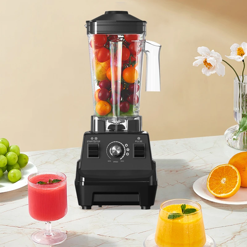 plastic household grind juicer kitchen equipment commercial ice vegetable chopper electric Brown Mixer Blender