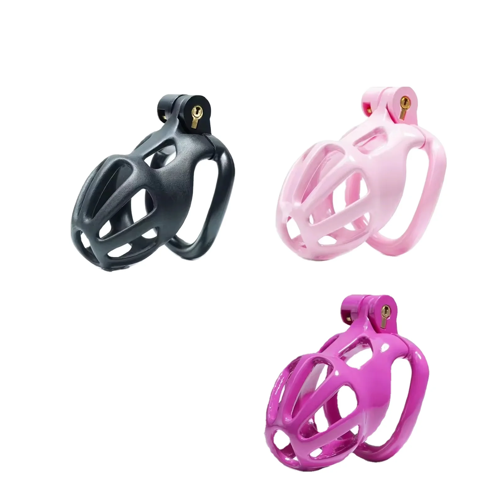 Homemade chastity belt locked male urethral sissy chastity cage flat cuckold micro male chastity cage image pictures