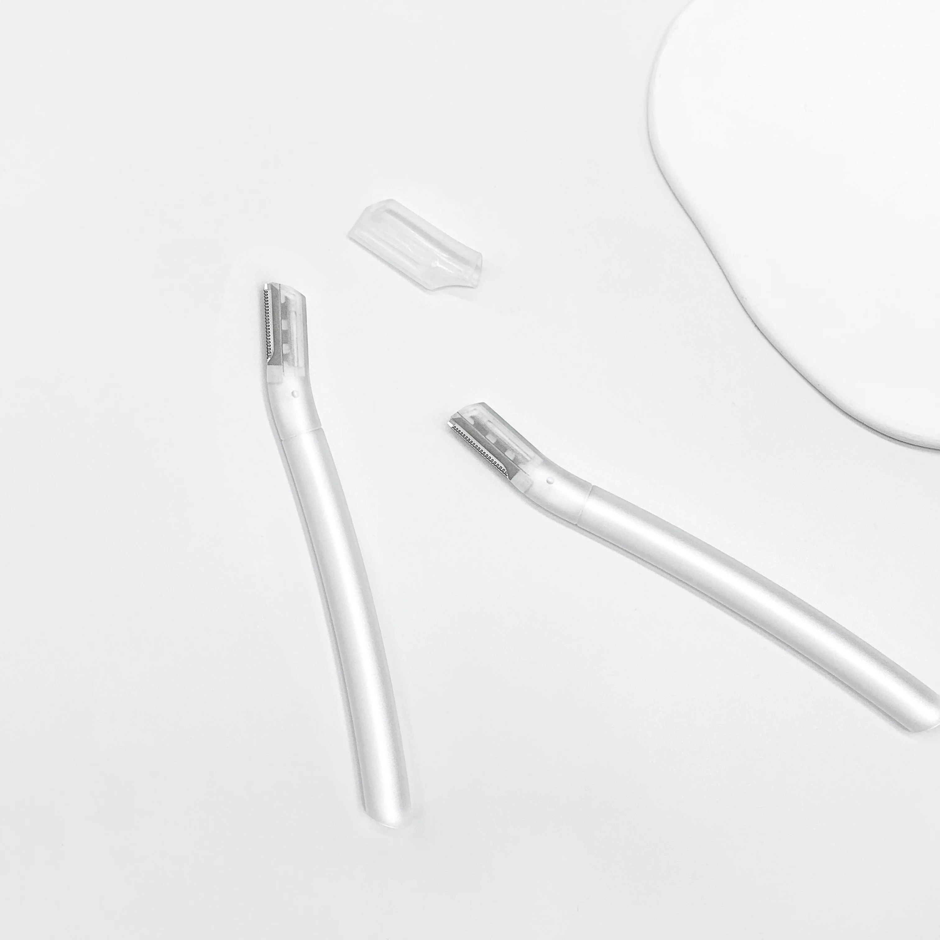 2pcs Portable 1/2pcs Knife New Improved Ladies Hair and Face Remover Hot Sale Eyebrow Trimmer for Shaving