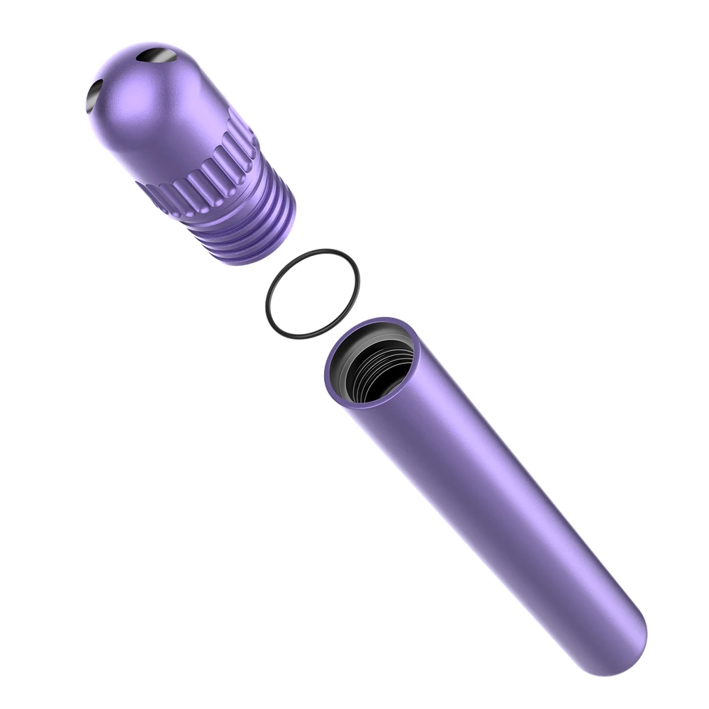 Wholesale Various Color New Design Smoking Tube Smell Proof Aluminum Custom Logo Metal Cigarette Tube