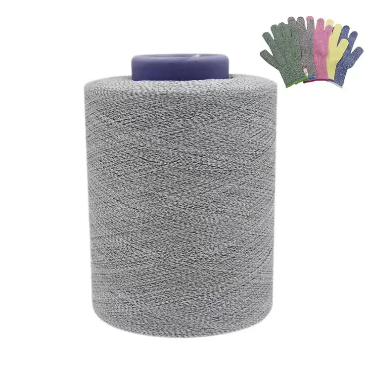 Factory direct sales of UHMWPE anti-cutting polyester safety protective yarn