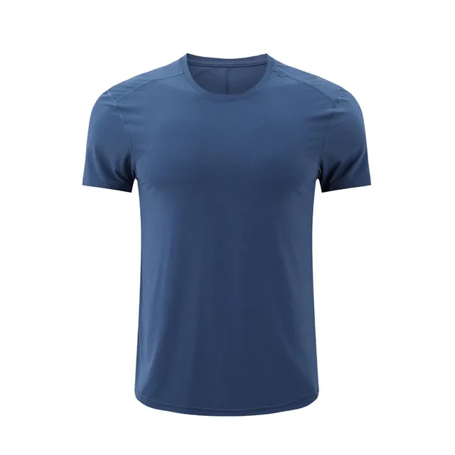 Wholesale Running Fitness Sports  Plain Slim Fit T Shirt For Men
