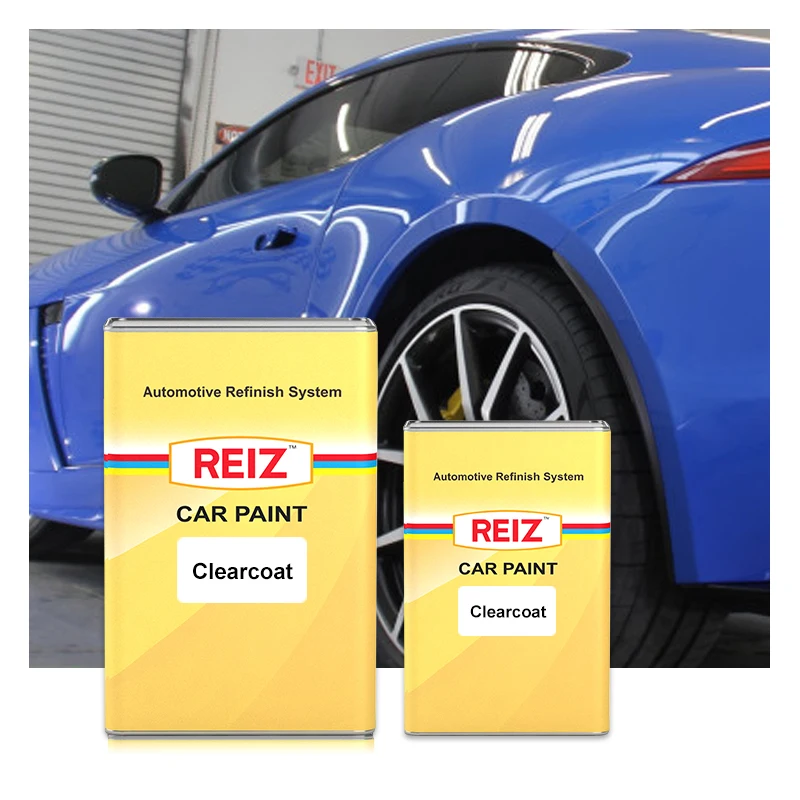 High Gloss Clearcoat Automotive High Solid Clear Coat Car Refinish Paint Car Color Paint
