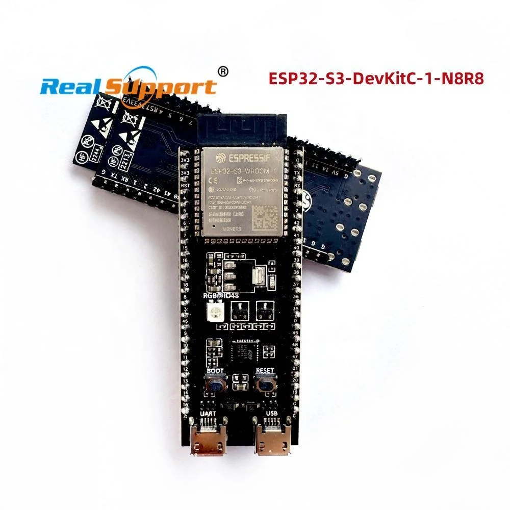ESP32-S3-DEVKITC-1-N8 NBR2 N8R8 ESP32-S3-DevKitC-1U-N8 N8R2 N8R8 ESP32-S3-WROOM-1 ESP32-S3-WROOM-1U 8MB Series Development Board