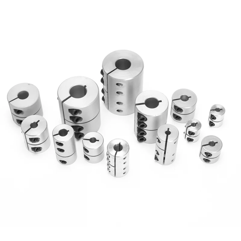 Aluminum alloy rigid coupling engraving machine stepper servo motor large torque integral steel shaft coupling