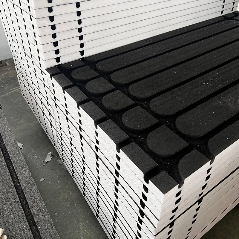 Modular Customization For Underfloor Heating Panels XPS Graphene Prefabricated Boards With Pipe Grooves