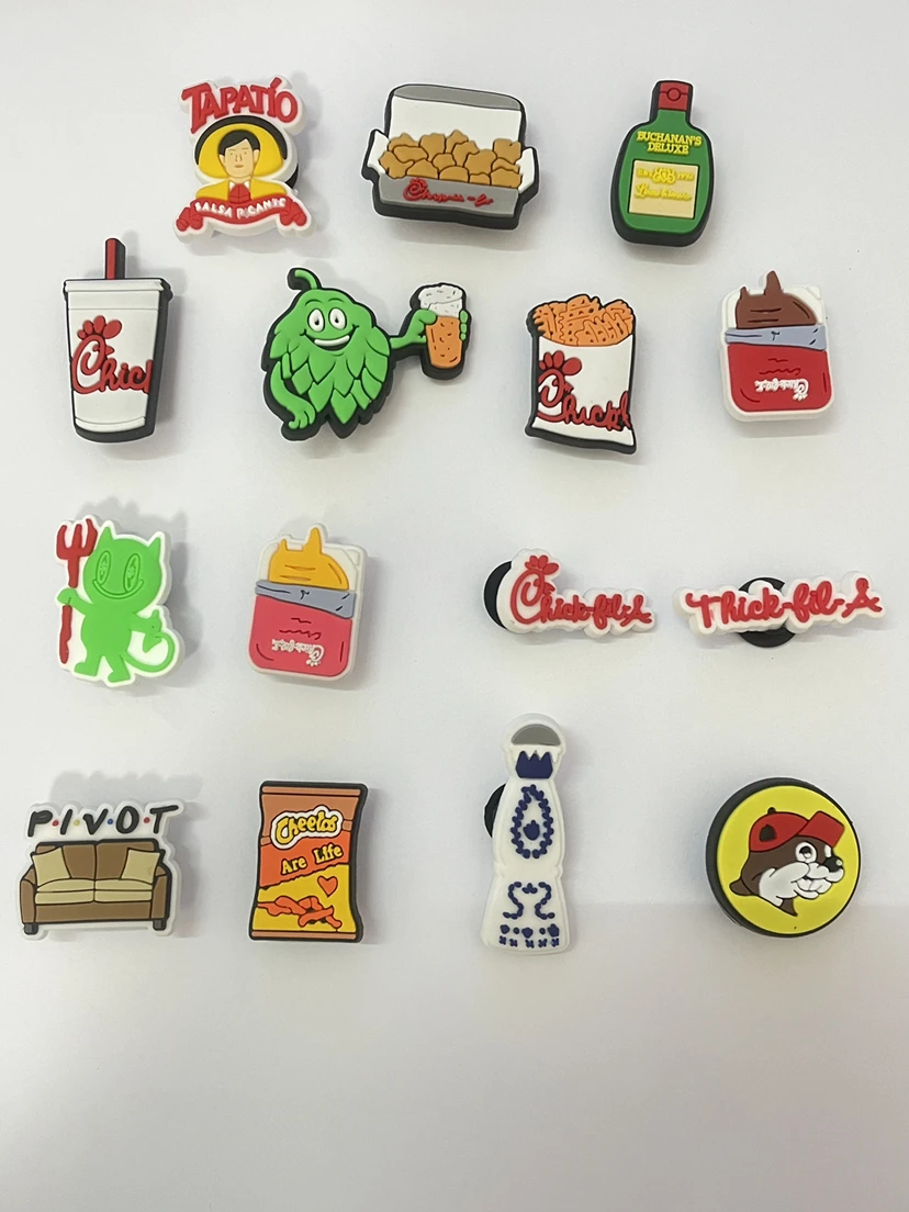 Wholesale Custom PVC Shoe Charms Hot Top Seller Luxury Party Kids Gifts Rubber Beer Shoe Decorations from Mexico