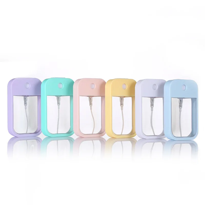 45ml Atomizer Credit Card Spray Bottle Flat Plastic Refill Pocket Size Perfume Bottle