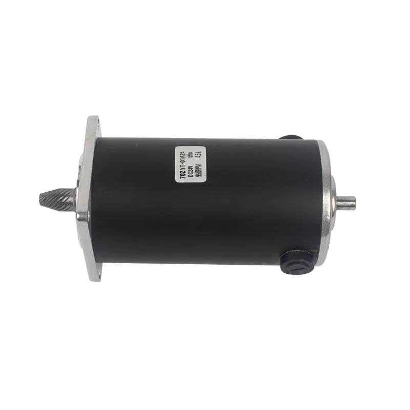 Wholesale High Torque small brushed motor 35W-150W 12V 24V DC dual shaft brush motor for hair dryer