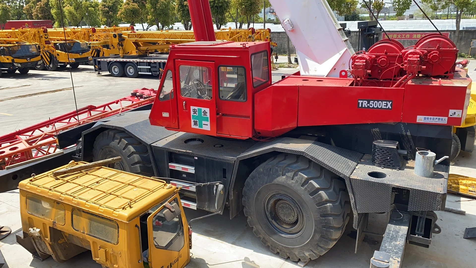 Used TADANO TR-500EX 50Ton  Rough Terrain Crane Second Hand