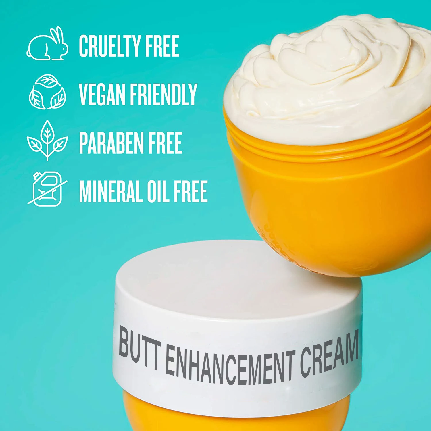 Wholesale private label organic butter coconut oil buttocks enlargement lift buttock butt enhancement cream