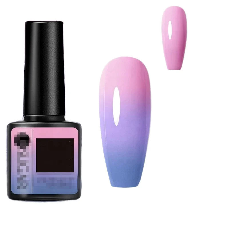 Nail polish, iridescent aurora snow soak, long-lasting varnish, ultraviolet rays