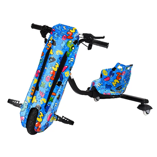 New model wholesale Electric 3 wheels drift scooter for adults and kids