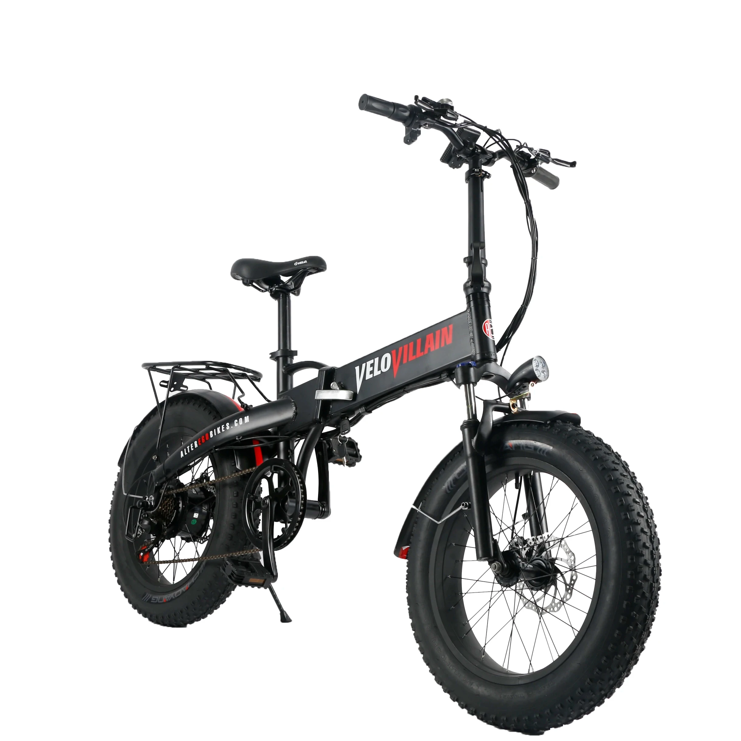 2024 Hot Sale downhill Mini Size Folding Electric Bicycle 400W 48V 14 Inch Electric City Bike Foldable Electric Bike motor