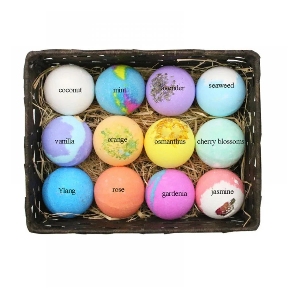 Wholesale Custom Handmade Maker Private Label Bath Bombs Shapes Bath Ball Fizzy Spa Cbd Bubble Small