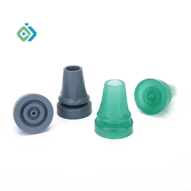
Professional universal rubber product silicone shock absorber rubber feet crutch rubber foot cover for sale 