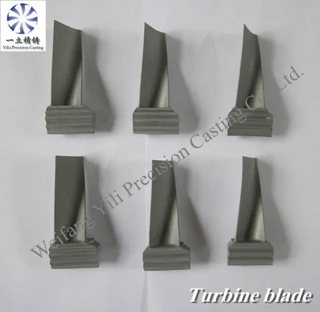 Turbocharger turbine blade used for detroit diesel spare parts