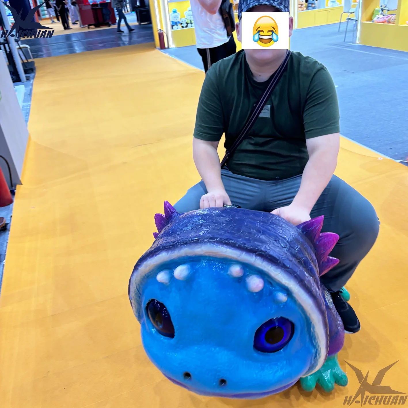 Kids Electric Dinosaur Rides Indoor Playground Children Riding Dinosaur Machine Ride a Dinosaur Walking