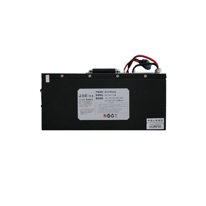 Factory direct sale 72v 40Ah battery pack lithium ion battery for electric vehicles XBY-20NR40-A