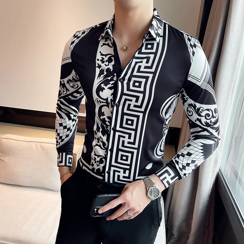 New Design 2024 Hot Sale Made 3D Embossed Polyester &Spandex DTG Print Man Shirt Boy Classic Custom Shirt Accept Mix Sty
