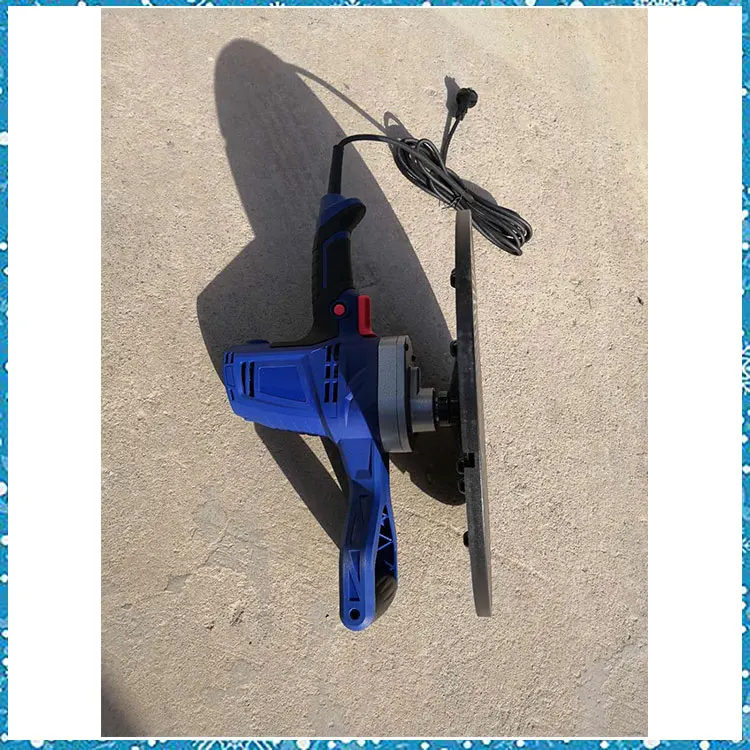 Электрическая портативная полировальная машина для цементного раствора, Заводская поставка, портативная шлифовальная машина для настенного цементного раствора