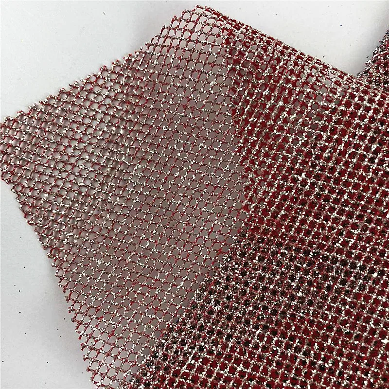 Glitter Tulle Metallic Mesh DIY Dress Stage Bride Cloth Wedding Dress Fabric Designer Fabric Party Dancewear Dress Fabrics