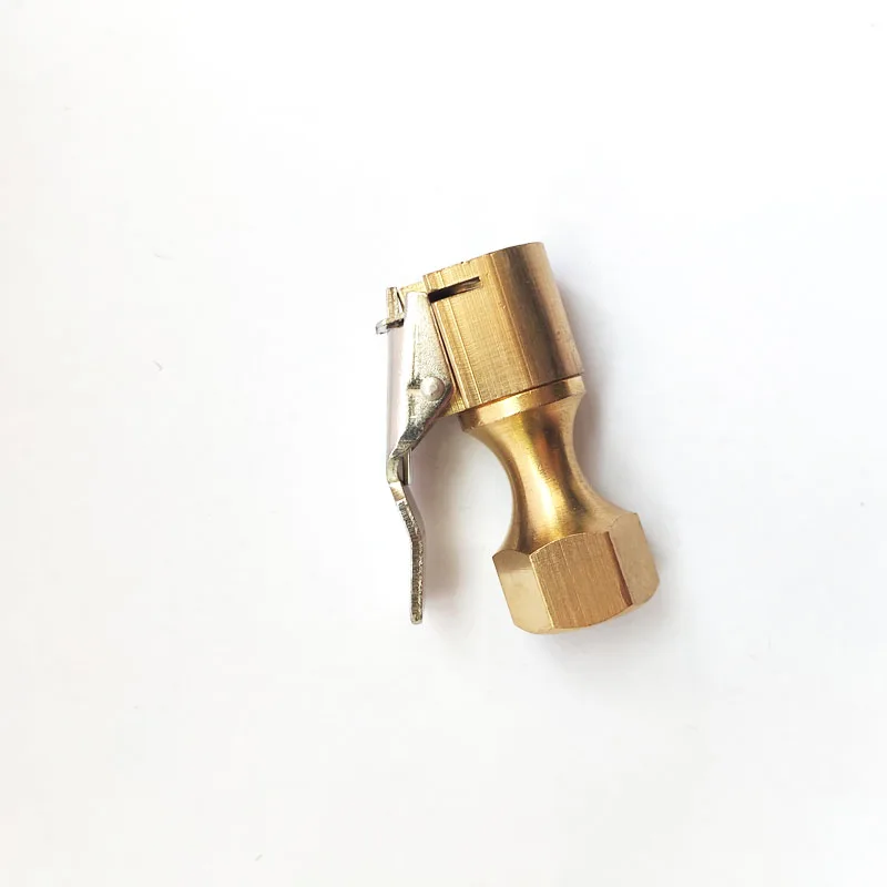 TOPSUN Air Pump Thread Nozzle Adapter Quick air pump Clip nozzle Metal hose adapter
