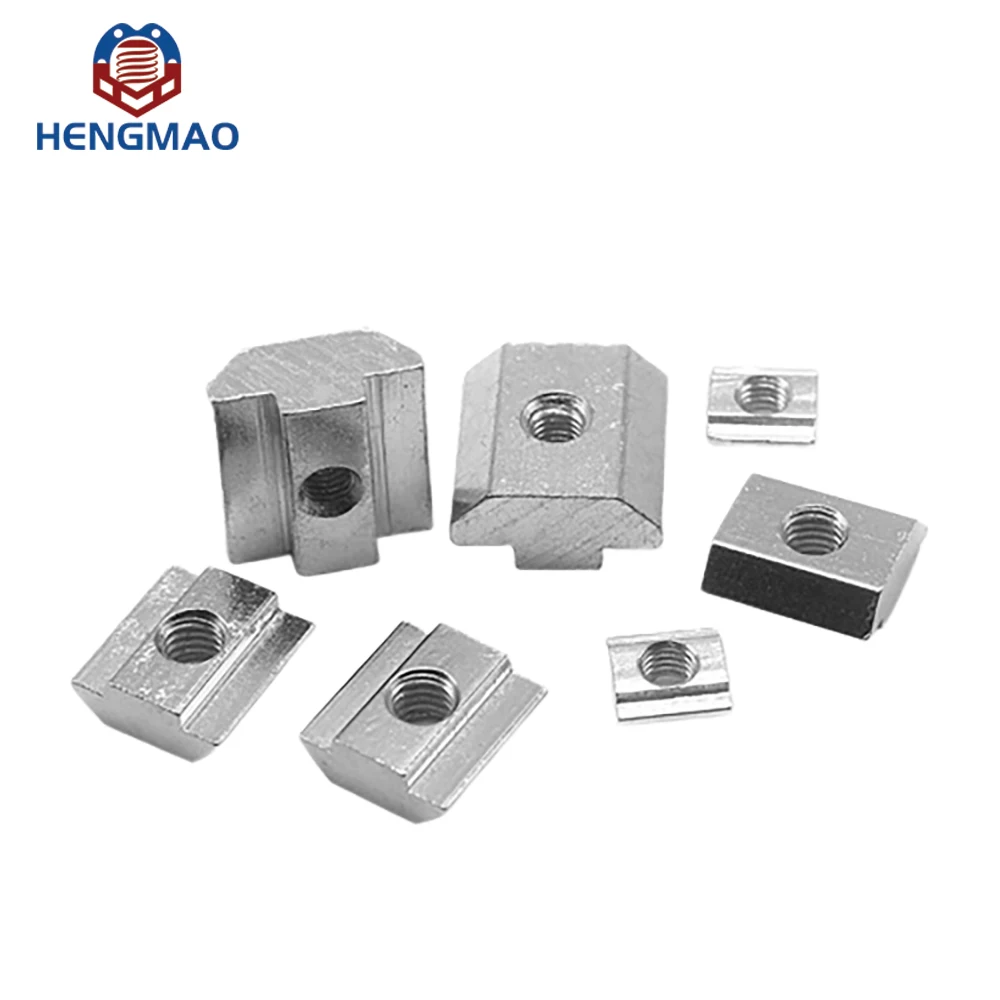 Good Quality T Sliding Nut Block Square Nuts  For Aluminum Profile