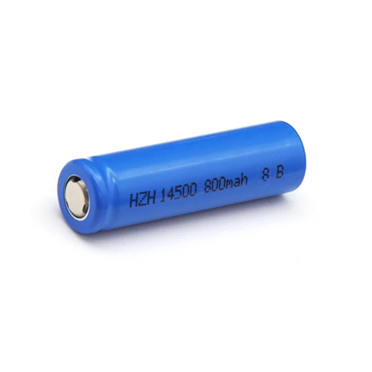 KC Custom 14500 Li-ion Cell Power Battery 600mAh 800mAh 1000mAh 1250mAh 3.7V 14500 500mAh Battery