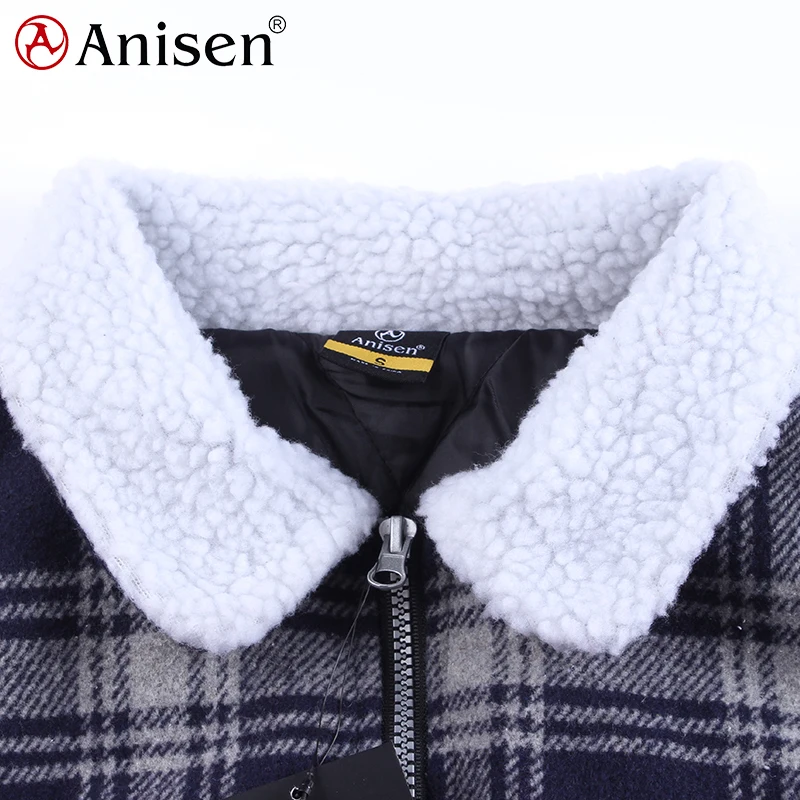 Stock Lots Winter 2020 Custom Cheap Outdoor Men Plaid Hoodies Flannel Fleece Jacket