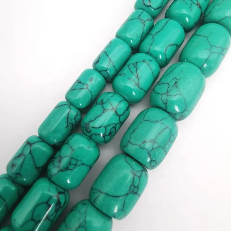 Четки Howlite Бирюзовый Камень для молитв тасбих привлекательные бусины и бочки медитации ювелирные изделия ручной работы аксессуары