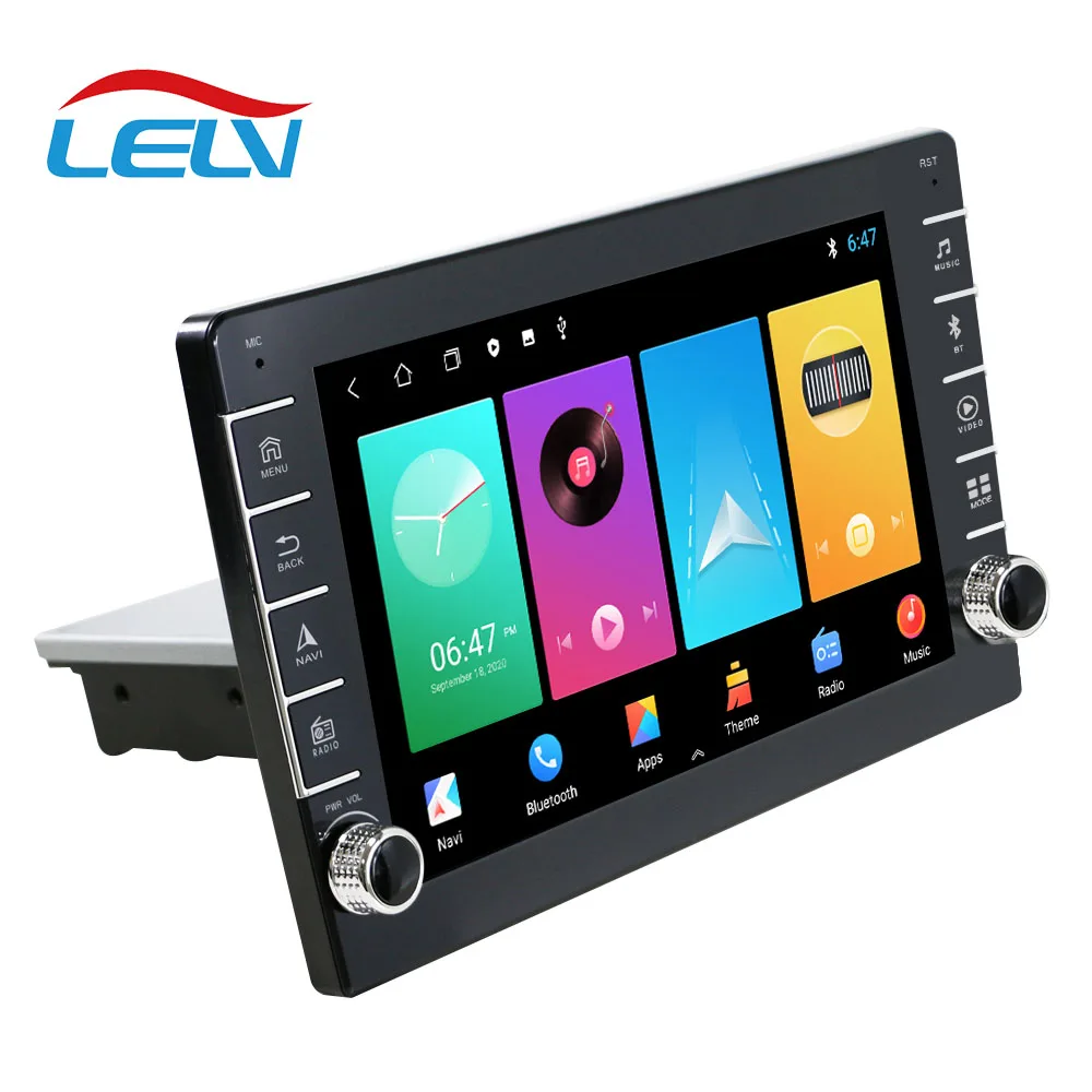 Supply goodquality 6G 128G Universal 1 din wifi gps Car auto Radio stereo android 10 1280*720