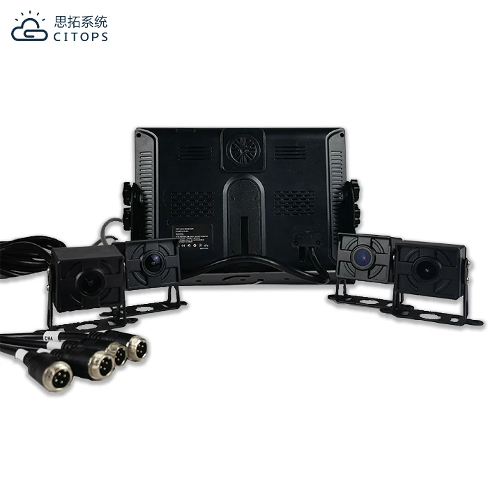 8.0 Inch IPS Car Monitor 36v Car Rear View Truck Reverse Vehicle backup Camera System Kit For Back View Trailer Bus