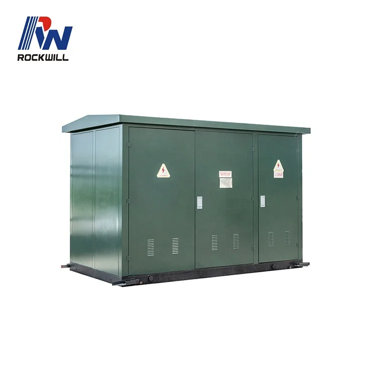 Outdoor EU Type Compact Substation From 3.3Kv Up To 52kV Factory Price