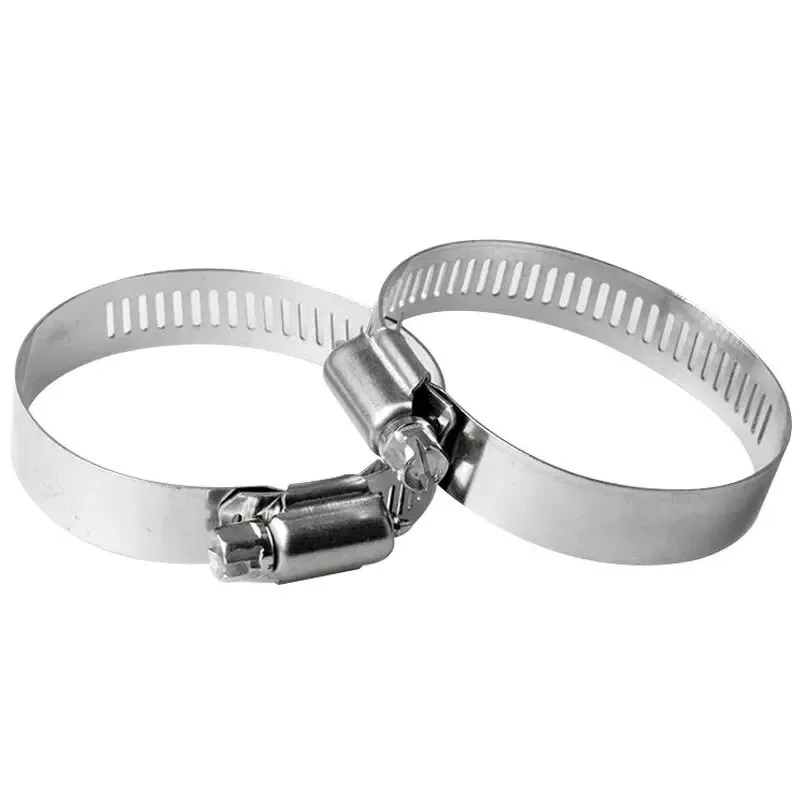 China Factory Price 316 Stainless Steel Quick Release Hydraulic Heavy Duty Pipe Clamp 1/4 American Type Hot Hose Clip Hose Clamp