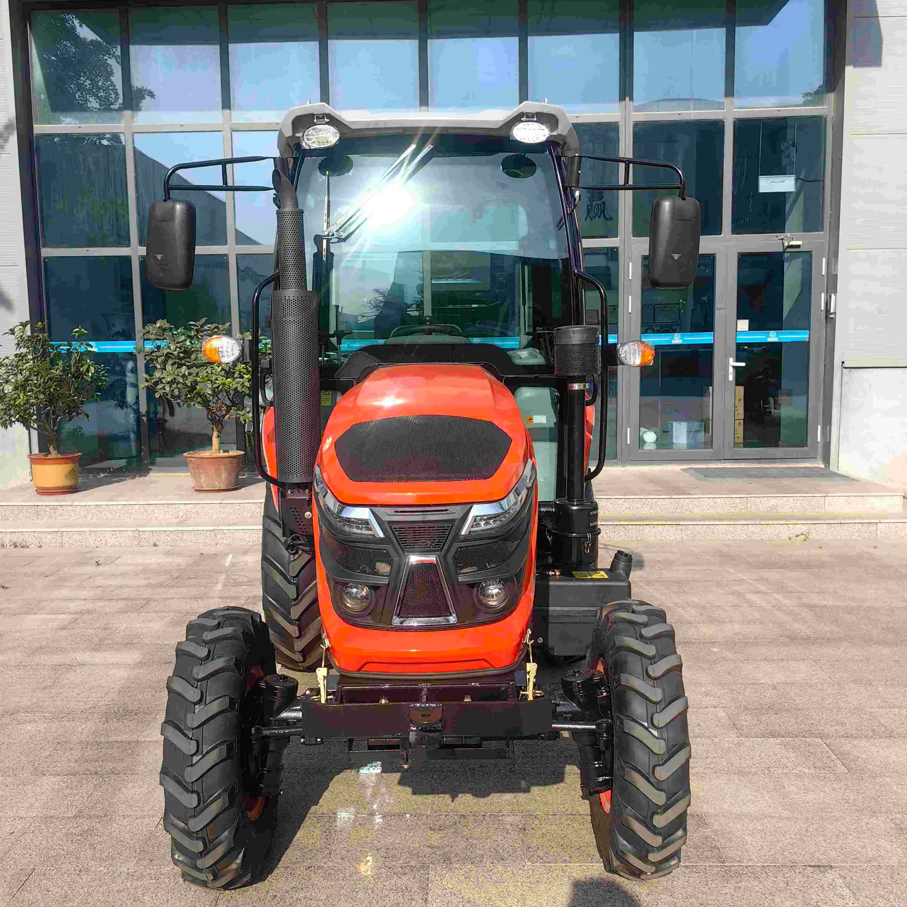 Farm use Big power 100HP 160HP 4x4 Wheel 2 Seat Drive Farm Tractor 4wd Big 90hp New Corn Farm Tractor