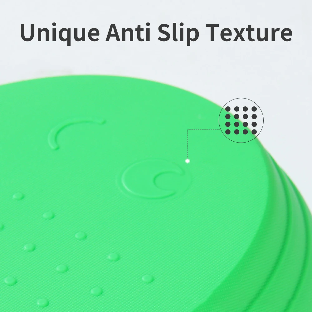 River Stones Stepping Stones - Child-Friendly Balance Blocks Set Made of Non-Slip Durable Plastic Balance Toy