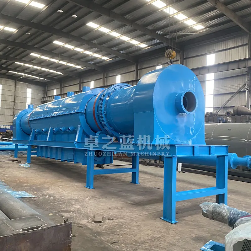 Smokeless Biomass Rice Husk Charcoal Making Machine From Rice Hull Straw Palm Waste