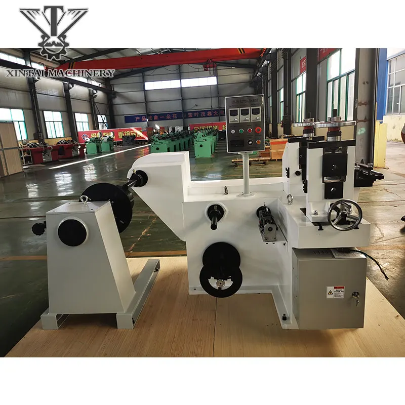 Multifunctional Roll Metal Unwinding Rewinding & Slitting Machine for Mask Nose Wire Vertical Cutting & Winding Machine China