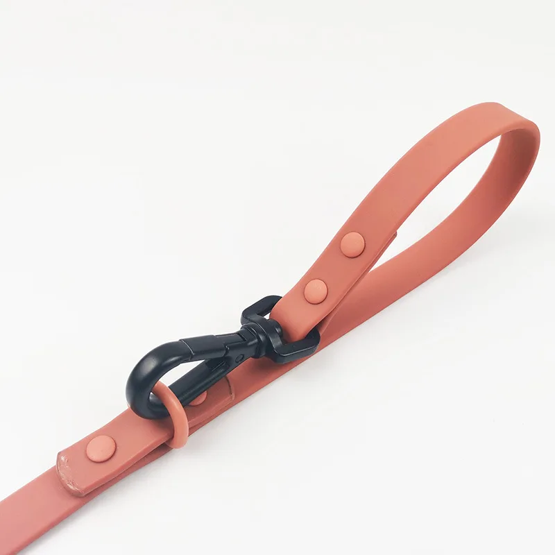 Personalized TPU Rubber Waterproof Dog Leashes Luxury Heavy Duty Training Dog Collar Dog Harness and Leash