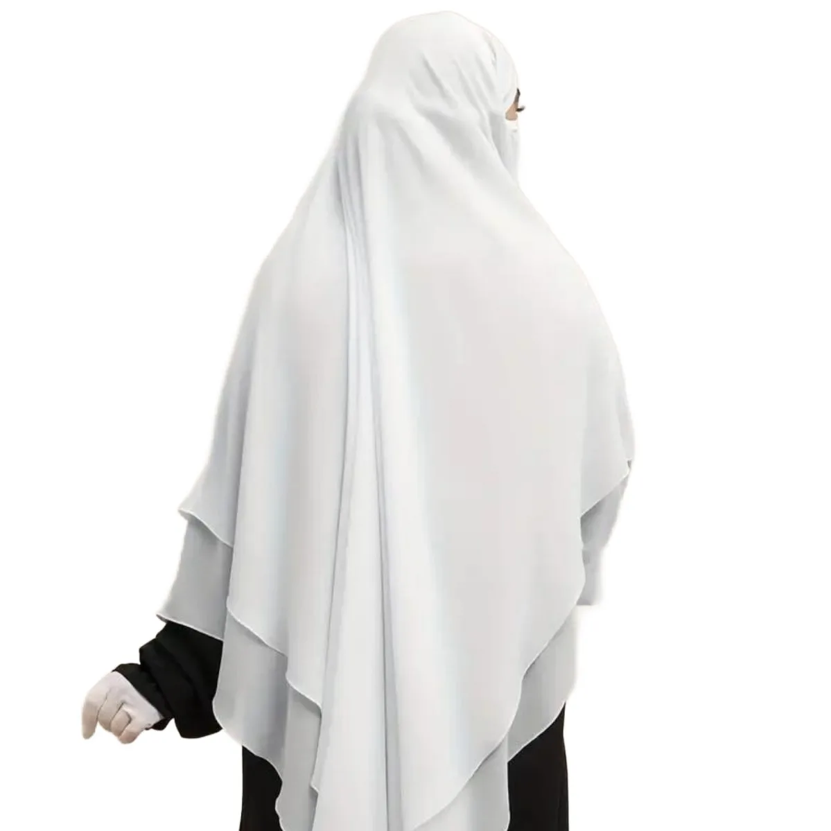 Nida Fabric Prayer Niqab Khimar Hijab Of Traditional Islamic Muslim Women Clothing & Accessories